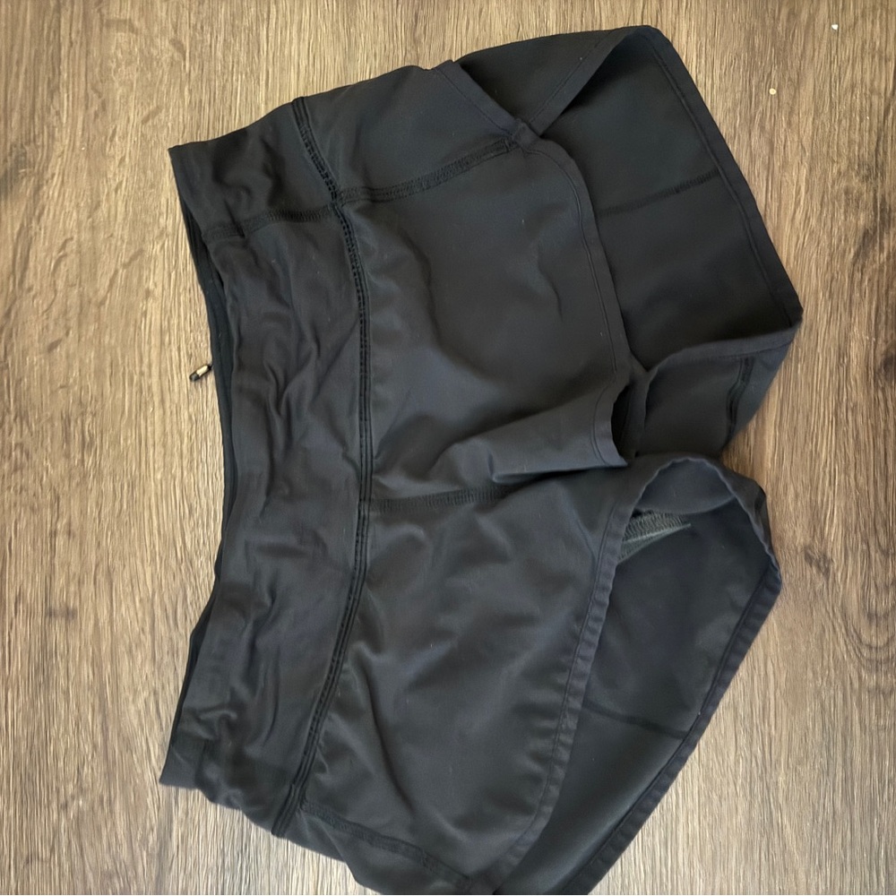 lululemon athletica Black Athletic Shorts
